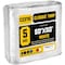Core Tarps Tarp, 50 ft L x 0.5 mm H x 50 ft W, 5 Mil, White, Polyethylene CT-504-50X50 - alternate 1